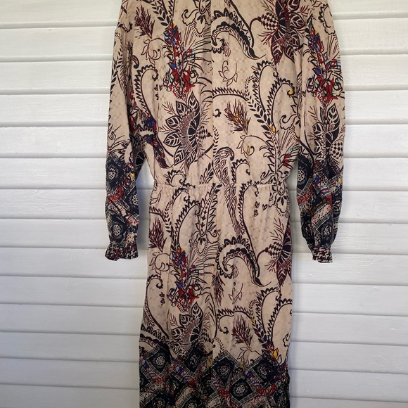 Lucky Brand • Bohemian Colorful Patterned Maxi Dress - Picture 11 of 13